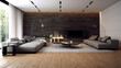 3D Render Stylish Modern Minimal Livingroom. Interior Design Clean and Contemporary.
Generative AI