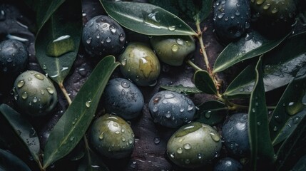 Olives and olive oil