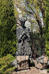 Wall Mural - Jesus Christ statue of St. Michael's Cathedral in Kyiv, Ukraine