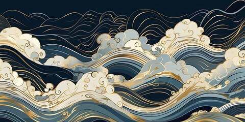 Wall Mural - Greate Wave in ocean