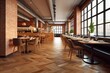 © nataliya_ua - interior of a cafe, ai generative