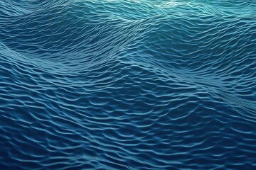Wall Mural - a large body of water with waves on it, generative AI