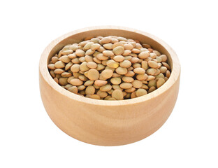 Wall Mural - lentils in a bowl on transparent png