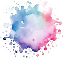 Watercolor Paint Stain