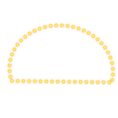 polka dot yellow icon element doodles 