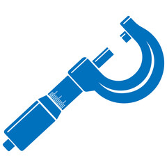 Wall Mural - micrometer icon