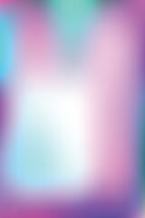 Aufkleber - Pastel Multi Color Gradient Background,Simple Gradient Vector form blend of color spaces as contemporary background graphic