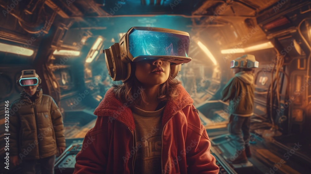 Generative AI, Virtual Voyagers, Explore the immersive world of virtual reality
