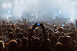 © Cavan Images - People recording a rock concert with their cell phones