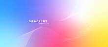 Abstract Gradient Background With Grainy Texture	