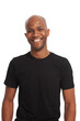 © Sumeet/peopleimages.com - Confidence, happy and portrait of black man with smile on isolated, PNG and transparent background. Fashion, happiness and confident male person standing in casual t-shirt, trendy clothes and style