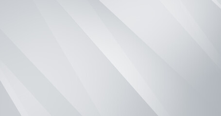 Wall Mural - white luxury background with grey shadow diagonal stripes. light elegant dynamic abstract bg. trendy