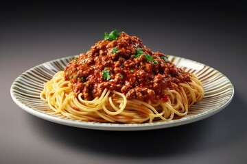 Spice Chow mein, noodles and vegetable dish