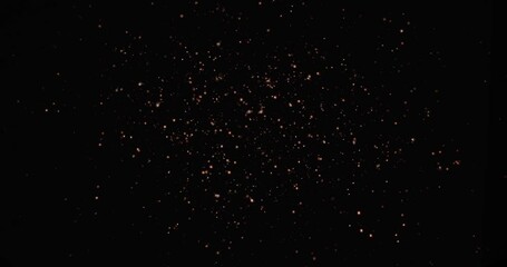 Wall Mural - powerful explosions unleashed: dynamic firebursts with luma channel on black background. 4k vfx elem