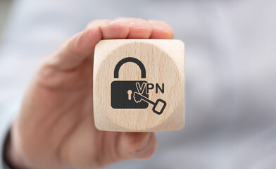 Sticker - Concept of vpn