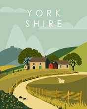 Yorkshire Travel Poster