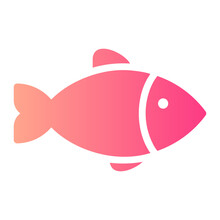 Fish Gradient Icon