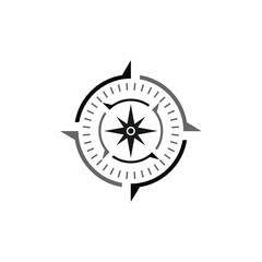 Wall Mural - compass arrow brands modern vector logo design symbol