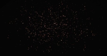 Wall Mural - high-intensity explosions with luma channel on black background. 4k vfx element.