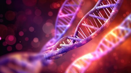 Poster - digital 3d dna strands in personalized medicine
