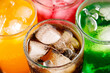 © methaphum - Soft drinks and fruit juice mixed with soda high in sugar have a negative effect on physical health