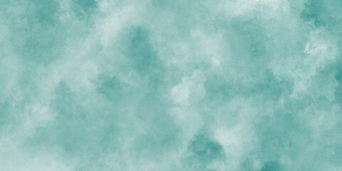 Wall Mural - Abstract cloudy and blurry and defocused Creative and decorative light sky blue shades watercolor background with natural clouds used as wallpaper, cover, card, decoration and design.