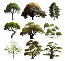 Set Of Trees Collection Of Trees