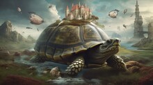 A Surrealistic Turtle