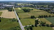 Grass fields on the outskirts of Langen, Hessen, Germany.