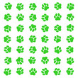 Paw and bone candy pattern for dog