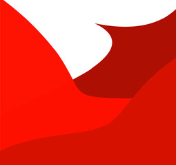 Wall Mural - red and white background