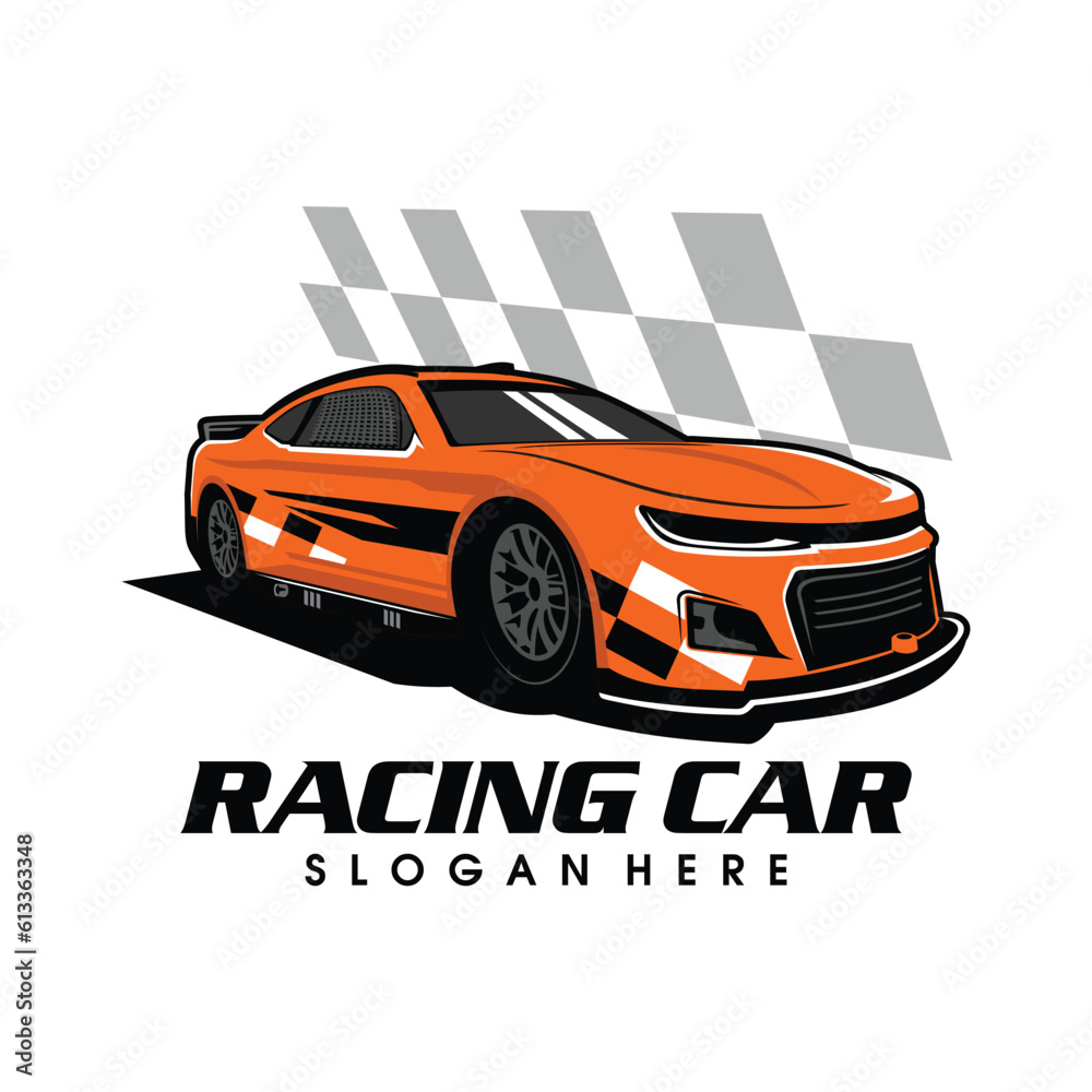 Cl Racing Logo Vector Download racing car vector racing car logo car vector Stock Vector | Adobe Stock