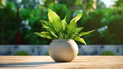 plant in a vase