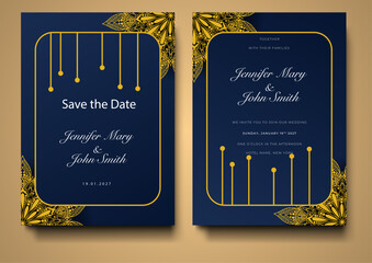 indian wedding invitation