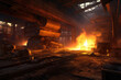 © EmmaStock - steel mill production line weather is so hot