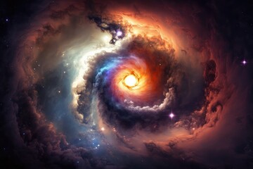 Wall Mural - Galaxy in outer space