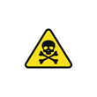 © Vandhira - Toxic hazard caution warning symbol design vector