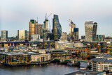 Fototapeta Big Ben -  The City Of London Skyline 