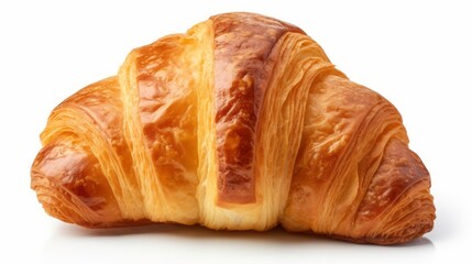 croissant isolated on white background