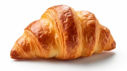 croissant isolated on white background