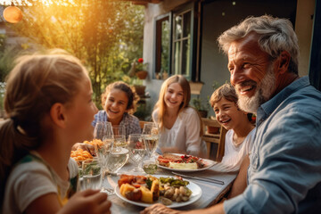 Lunch with family