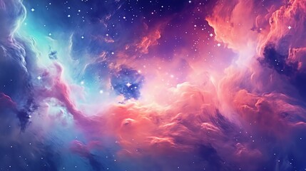 Wall Mural - colorful space galaxy cloud nebula. stary night cosmos. universe science astronomy. supernova backgr