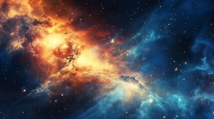 Wall Mural - colorful space galaxy cloud nebula. stary night cosmos. universe science astronomy. supernova backgr