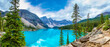 Leinwandbild Motiv Lake Moraine, Banff National Park