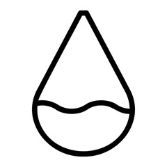 Sticker - droplet icon