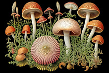 Fungal Botanicals: Inspired By Haeckel And Merian