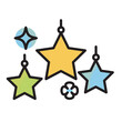 © semarjowodesign - vector birthday sticker icons coloring vector