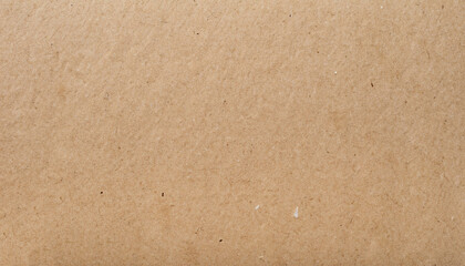 Wall Mural - Abstract brown recycled paper texture background. Old Kraft paper box craft pattern. top view.