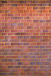 Red  brick wall for background and texture