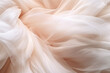 close up of neutral color tulle fabric texture created with AI generative tools